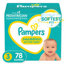 Pañales Pampers Swaddlers Et 3 X 78 Unidades Grande (g) Sin Género