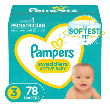 Pañales Pampers Swaddlers Et 3 X 78 Unidades Grande (g) Sin Género