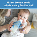 Dr. Browns Milestones Botella De Boquilla Estrecha Con Asas