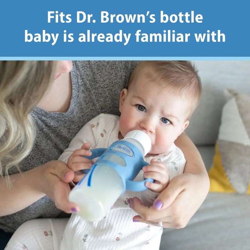 Dr. Browns Milestones Botella De Boquilla Estrecha Con Asas