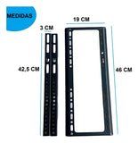 Soporte fijo ultradelgado para televisores LED LCD inteligentes de 26 a 63