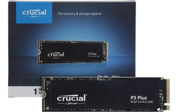 Disco Ssd Crucial 1tb P3 Plus M.2 2280 Nvme Gen 4 X4 5000mbs Negro
