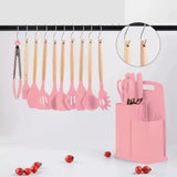 Cucharón de Kitchenware Set 19 19 x pack color rosa