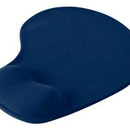 Mouse Pad Ergonómico Con Apoyo De Muñeca En Gel Azul Oscuro