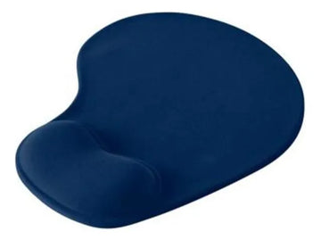 Mouse Pad Ergonómico Con Apoyo De Muñeca En Gel Azul Oscuro