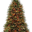 Árbol De Navidad Artificial 7 Pies Con Luces Multicolores