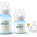 Set De Biberones Y Tetina Avent Philips Anti-colic Azul