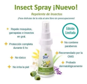 Protector Solar + Repelente Insectos Just