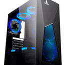 Gabinete Iceberg Turbo Z8 Ventiladores Incluido Color Negro