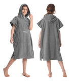 Toalla Cambiante Para Ninos Con Capucha Y Bolsillo