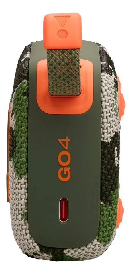 Bocina Portátil Jbl Go 4 Bluetooth, Camuflaje. Color Camuflaje
