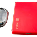 Disco Duro Externo De 500gb Rojo