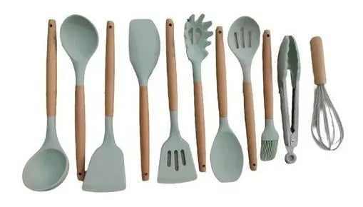 Set X12 Utencilios Domesticos Cucharas Resistentes Calor Fri Café