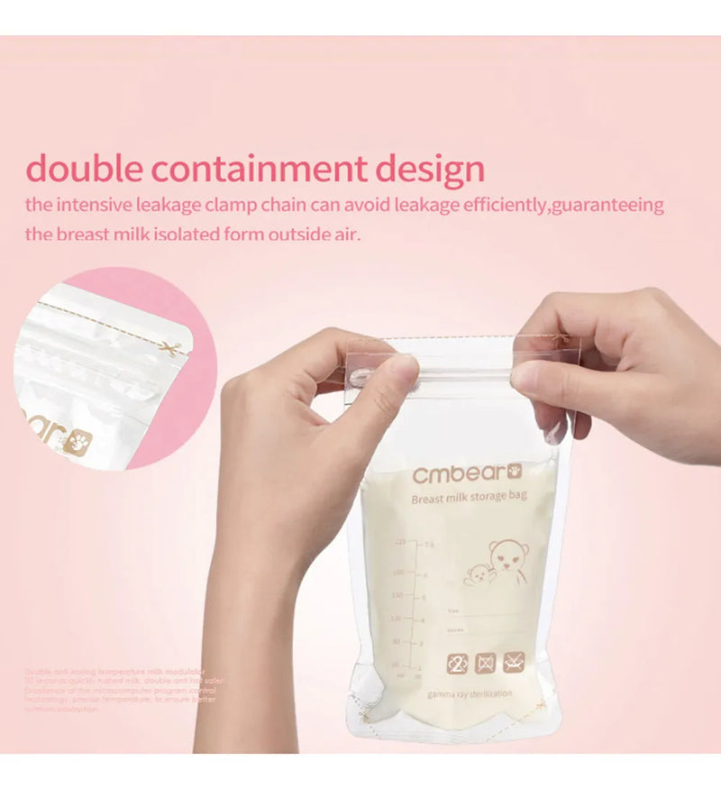 Cmbear Breastmilk Storage 60 unidades