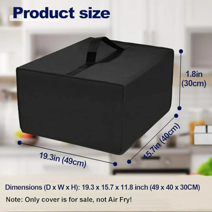 Funda Negra Resistente Al Calor Para Air Fryer Ninja - 6 En