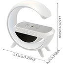 Parlante BT 3401 portátil con bluetooth blanca
