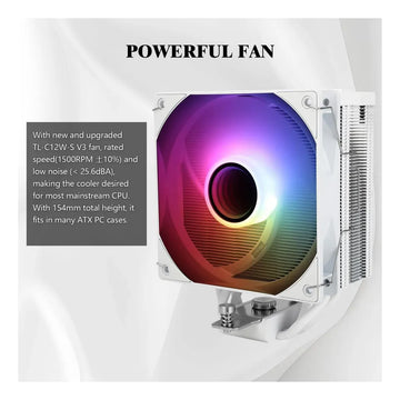 Disipador Thermalright Assassin Spirit 120 Vision Argb White