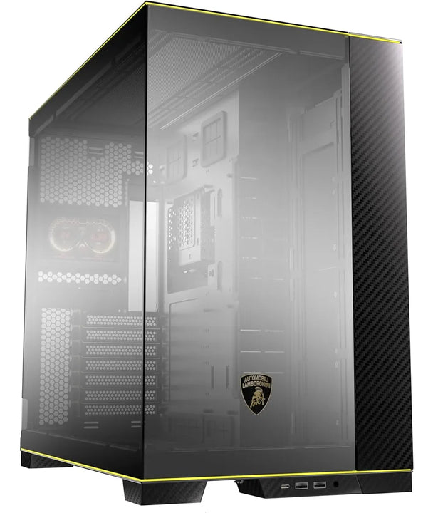 Caja Pc Lian Li O11d Evo E-atx Negra Fibra De Carbono Rgb