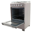 Estufa Romero Mixta Haceb 50 Cms Gas Natural Plata