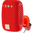 Parlante Para Bicicleta Portátil Tg-392 Rojo