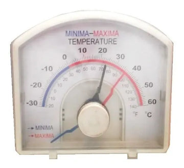 Termómetro Dial Max-min -30 A 60 Grados Centígrados