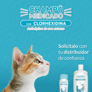 Champu - Shampoo Medicado Para Perros Y Gatos 1 Litro Notas De Fragancia A Lavanda Y A Bebé