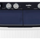 Lavadora Semiautomática Mabe 11kg Blanca Lmd1123hbab0 Blanco