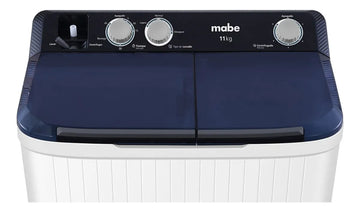 Lavadora Semiautomática Mabe 11kg Blanca Lmd1123hbab0 Blanco