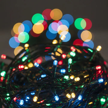 Luces Navideñas Para Arbol 500 Led Multicolor