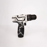 Taladro Percutor Atornillador Inalambrico 3/8” Black&white - Blanco/negro - 60hz