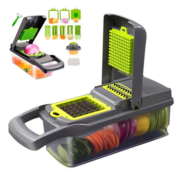 Picador Rallador Verduras Mandolina Ayudante De Cocina