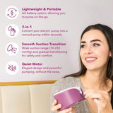 Rumble Tuff Ez Express Electric Breast Pump With Classic Col