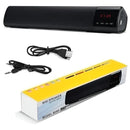 Barra Sonido Bluetooth Led 10w Usb, Fm, Sd 40cm Pantalla Color Segun Disponibilidad