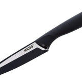 Cuchillo Multiusos 12cm Imusa Talent Acero Inoxidable Color Negro