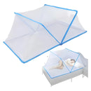 Mosquitero Toldillo Plegable Para Cama, Cuna Toldo 190 Azul