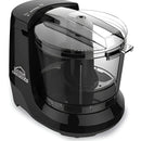 Picatodo Mini Procesador De Alimentos Home Elements 350ml Color Negro