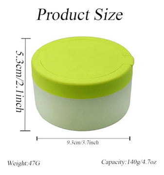 Estuche Recargable Para Talco De Bebé Con Sifter Verde