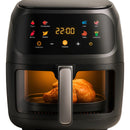 Freidora Olla Aire Caliente Sin Aceite Air Fryer 10 Litros Negro