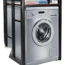 Rack Apilable Lavadora-secadora Con Estante De Madera
