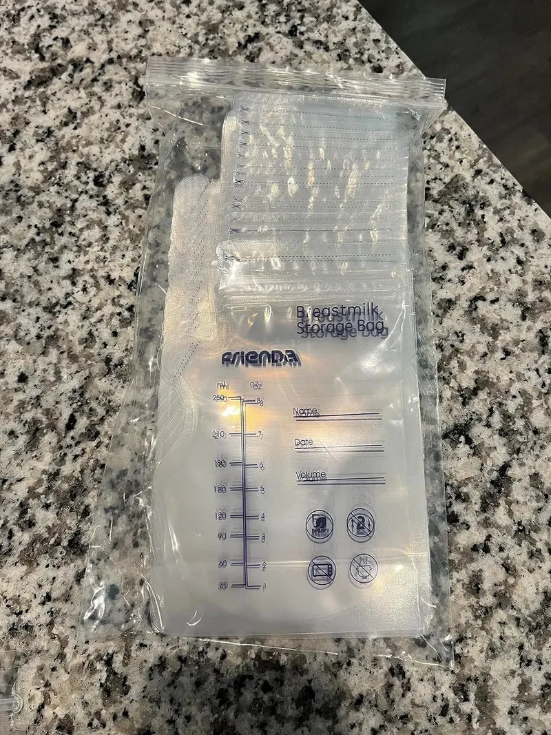 Paquete 50 Unidades Bolsas De Almacenamiento Leche Materna