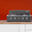 Estufa De Mesa Avellana Torre Mixta 3x1 Gp Plata Haceb Plateado