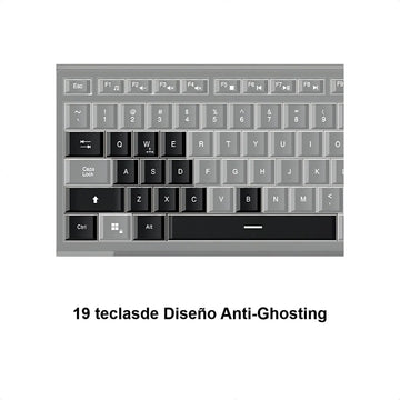 Teclado Con Cable Genius Slimstar 820 Iluminado Usb Teclado Negro Idioma Español España