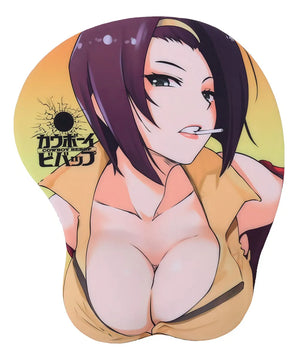 Alfombrillas De Ratón Cowboybebop Anime Boob Oppai Gaming 3d
