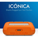 Disco duro externo LaCie Rugged STFR2000800 2TB naranja