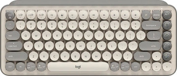 Teclado Mecánico Inalámbrico Logitech Pop Keys Mist Español! Color Del Teclado Beige Idioma Español Latinoamérica
