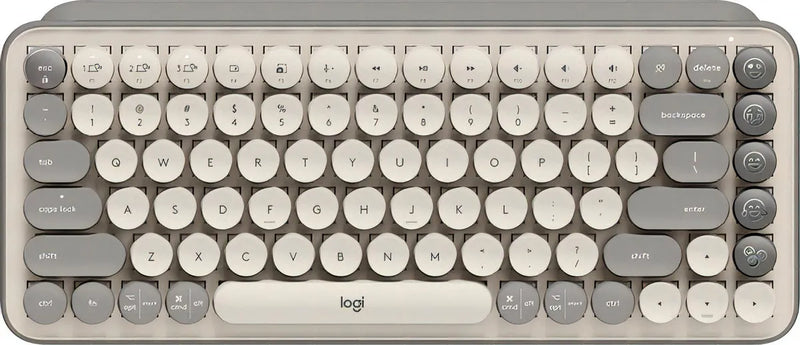 Teclado Mecánico Inalámbrico Logitech Pop Keys Mist Español! Color Del Teclado Beige Idioma Español Latinoamérica