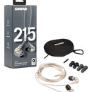 Audífonos In Ear Shure Se215-cl Con Cable Para Monitoreo