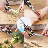 Tijeras Para Cocina Multifuncionales Acero Inoxidable Chef
