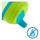 Vaso Entrenador Chicco 7 Onz Boquilla Semiblanda Verde 6m+ Azul
