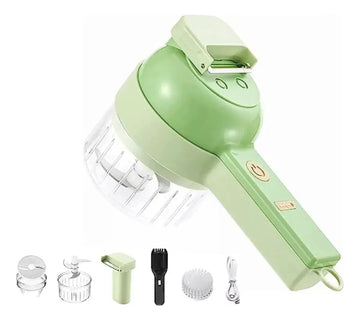 Cortador De Verduras Picatodo Multifuncional 4en1 Recargable